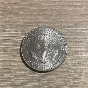 1996-D Denver Circulated Copper-Nickel Clad Copper Half Dollar Coin